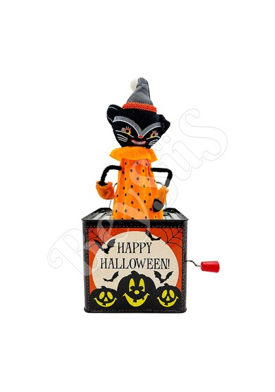 Beysüs Halloween Sihirli Kedi Kurmalı Jack İn The Box Patlayan Kutu Tüm Yaşlar