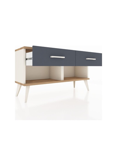 Arges Şifonyer 2 Çekmeceli 88x30x48 Aytaşı-çam/antrasit Çam/antrasit Arges Şifonyer 2 Çekmeceli 88x30x48 Aytaşı-çam/antrasit Çam/antrasit