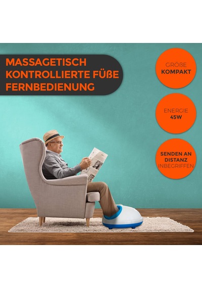 Bonplus Bp Uzaktan Kumandalı Ayak Masajı Shiatsu Masajı Sıcaklıkla Ayarlanabilir Yoğunluk 3 Masaj Modu Sağlık Azul Diğer Bonplus Bp Uzaktan Kumandalı Ayak Masajı Shiatsu Masajı Sıcaklıkla Ayarlanabilir Yoğunluk 3 Masaj Modu Sağlık Azul Diğer