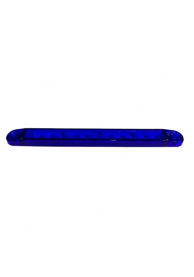 12 Volt 12 Ledli Dekoratif Parmak Mavi Led Lamba - 10 Adet