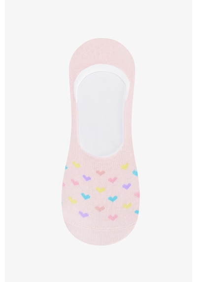Penti Colorful Heart 3lü Babet Çorabı Çok Renkli