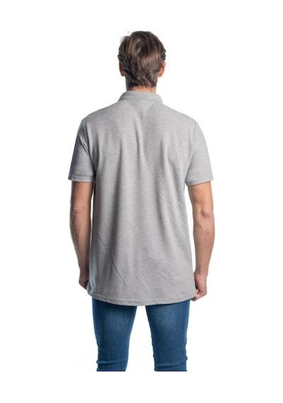 Şensel, Polo Yaka Tişört, Gri -136E131- T-Shirt, Tshirt, Kısa Kol