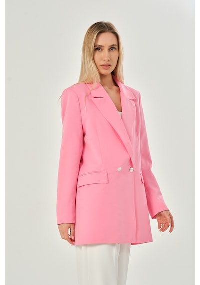 Oversize Dokuma Blazer Ceket 001