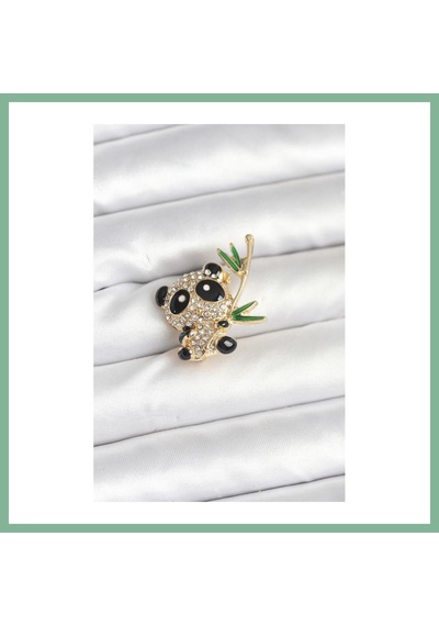 Bşkvirgo Panda Model Broş Bsk2026 Çok Renkli