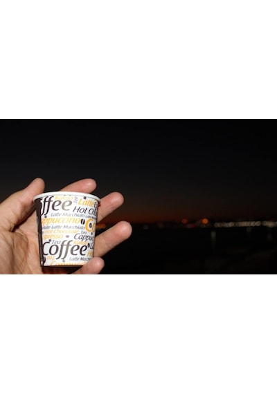 Excodi Cup - Cup 4 Oz Kullan At Bardak - 100 Ml - 300 Adet Kaliteli Bardak - Türk Kahvesi, Diğer