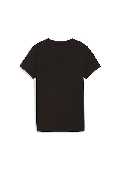 Puma Classics Shiny Logo Tee Kadın Günlük Tişört 62559701 Siyah 62559701