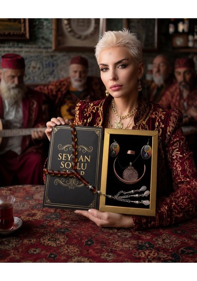 Özel Tasarım Kitap Kutulu Kadın Bakır Takı Seti Ve Tesbih Kombini - Kolye Küpe Bileklik Yüzük 5 Parça Otantik Şık Hediyelik - Doğum Günü Yıl Dönümü Anneler Günü Kadınlara Özel Gösterişli Hediye - N-00021 Özel Tasarım Kitap Kutulu Kadın Bakır Takı Seti Ve Tesbih Kombini - Kolye Küpe Bileklik Yüzük 5 Parça Otantik Şık Hediyelik - Doğum Günü Yıl Dönümü Anneler Günü Kadınlara Özel Gösterişli Hediye - N-00021