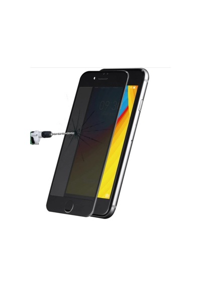 Apple, Uyumlu iPhone Se3-se2 Apple, Uyumlu iPhone 8-7 3d Full Privacy Gizlilik Kırılmaz Cam Ekran Koruyucu- 5775