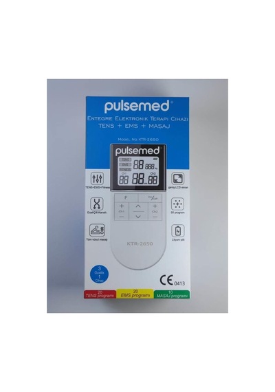Pulsemed Entegre Elektronik Terapi Cihazı Tens-ems-masaj Özelliği Şarj Edilebilir