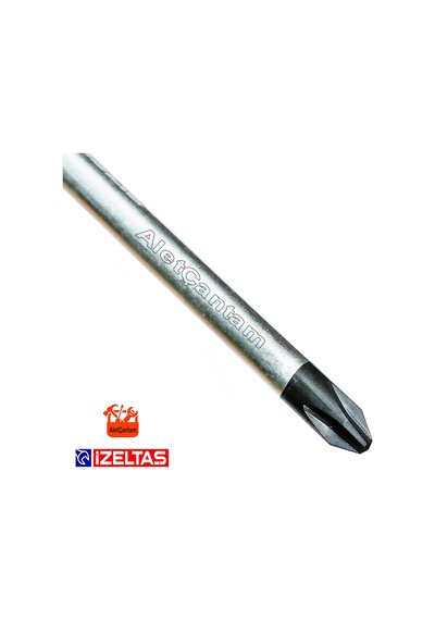 İzeltaş Yıldız Tornavida Kraft 45 x 80 İnce Uç