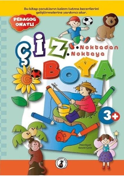 Noktadan Noktaya Boya 3+yaş - Yqbx-628664