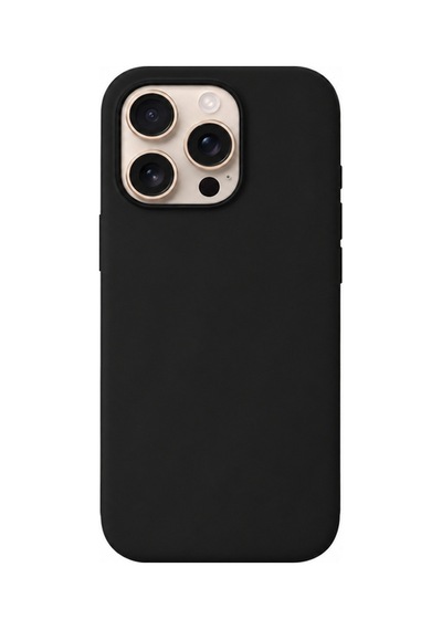 Apple iPhone Uyumlu 17 Pro Max İçi Kadife Kaplamalı Airline Silikon Kılıf Siyah
