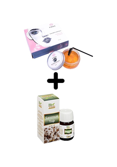 Kaş Şekillendirici Jel & Naturel Sarımsak Yağı 20ml Diğer