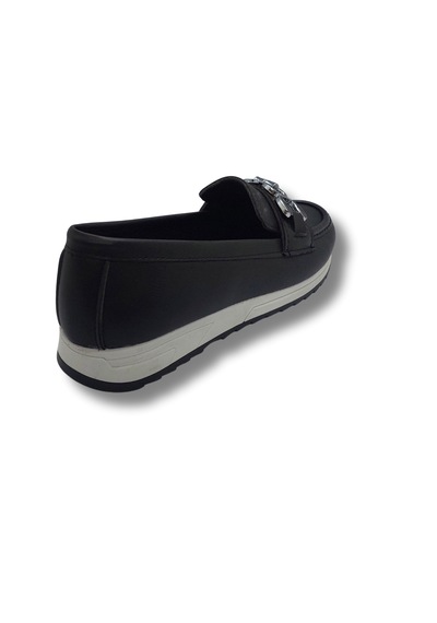 Tarzbu Kadın Siyah Taşlı Tokalı Comfort Loafer Ayakkabı, Rahat Taban, Düz Kadın Babet Ayakkabı Taslıtokalıtarzkl1 1961 Sıyah Tarzbu Kadın Siyah Taşlı Tokalı Comfort Loafer Ayakkabı, Rahat Taban, Düz Kadın Babet Ayakkabı Taslıtokalıtarzkl1 1961 Sıyah