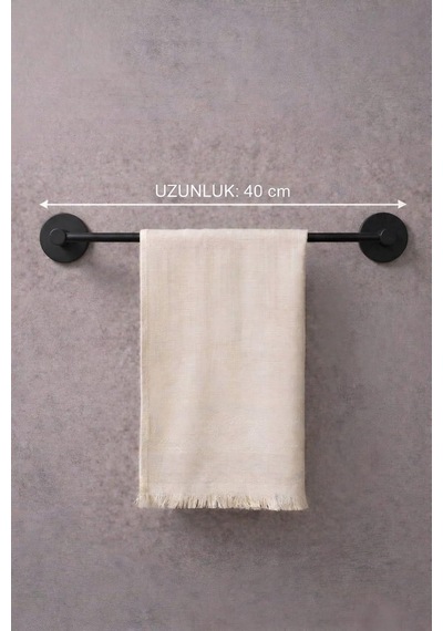 Trend Store Haus Siyah Paslanmaz Yapışkanlı Banyo Köşeliği Düzenleyici Şampuanlık Rafı Genel