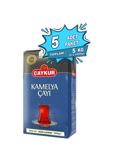 Kamelya Dökme Çay 1000 Gr. Beşli Paket