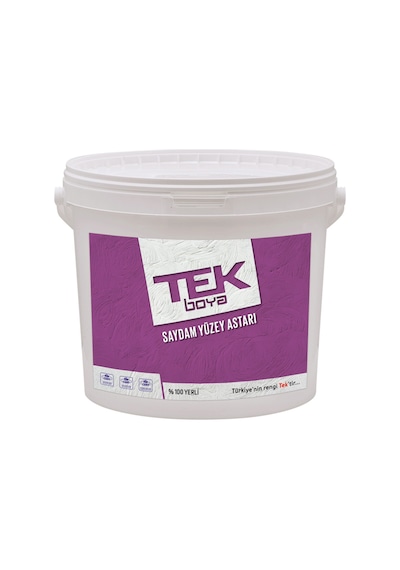 Tek Boya Saydam Yüzey Astarı Pembe 10Kg