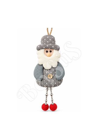 Yılbaşı Çam Ağacı Süsü Noel Baba Gümüş Diğer