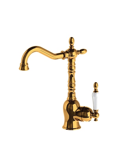 Gpd Retro Tek Gövde Lavabo Bataryası Altın Mtl180-A