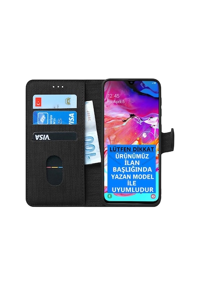 Redmi Note 9 Pro Kilif Kapakli Cüzdan Kredi Karti Para Bölmeli 485628311