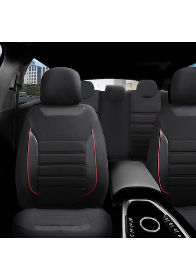 Z&C MAXTECH Renault Flash Özel Tasarım Tam Takım Oto Koltuk Kılıfı Seti SMART K