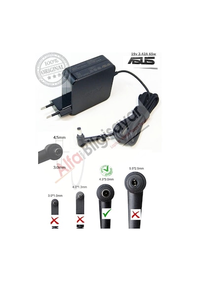 Asus Uyumlu Pro Pu500Ca-Xo002X Pu500Ca-Xo003H Adaptör,