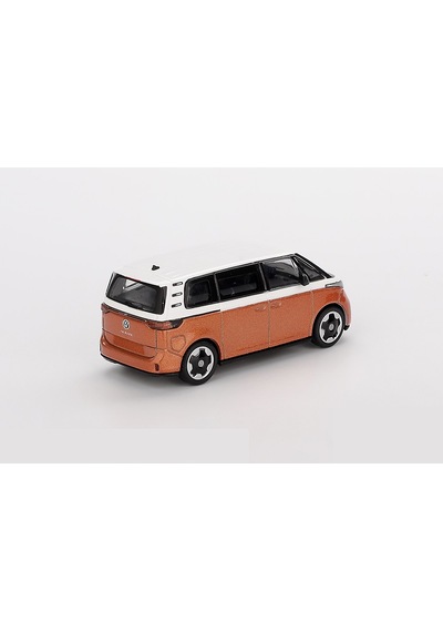 Mini Gt 1/64 1061 Volkswagen Id.buzz Candy White / Energetic Orange