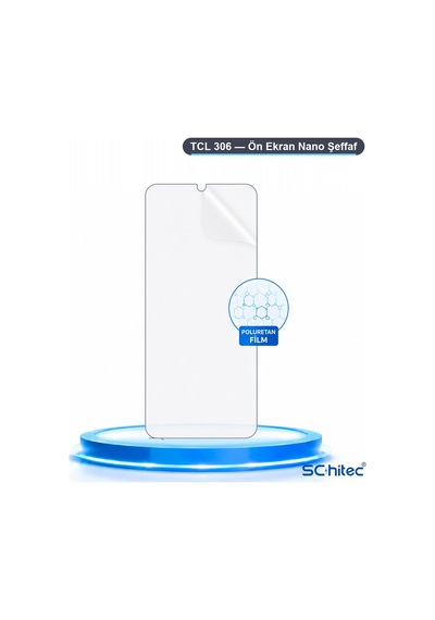 Tcl 306 Uyumlu Ön Yüzey Nano Şeffaf Hidrojel Ekran Koruyucu