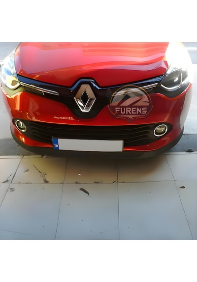 Renault Clio 4 2012-2020 Uyumlu H Lip Esnek Ön Lip 2 Parça Karlık Ön Ek Tampon Altı Dill
