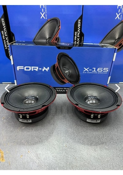 Forx5 16 Cm Özel Seri Carbon Midrange Ciftti 400wat 200rms Iki Ad