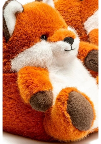 Twigy Fox Kadın Hayvanlı Panduf Turuncu 36/41