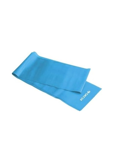 Hafif Direnç Bandı - 120 X 15cm Egzersiz İçin Turkuaz Renk Açık Bej