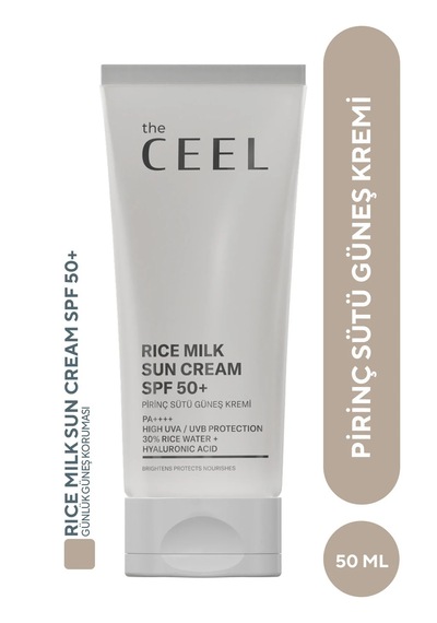 Pirinç Sütü Güneş Kremi Spf 50+ Yüksek Koruma & Nem Destekli Pirinç Suyu, Hyaluronik Asit 50 Ml