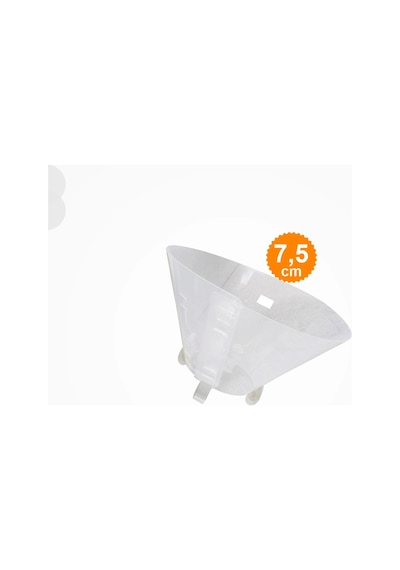 Bustark Şeffaf Elizabeth Yakalık 7,5 Cm