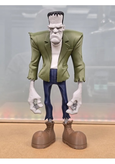 Frankenstein Figür 20cm-3d Baskı-kolleksiyonluk Biblo
