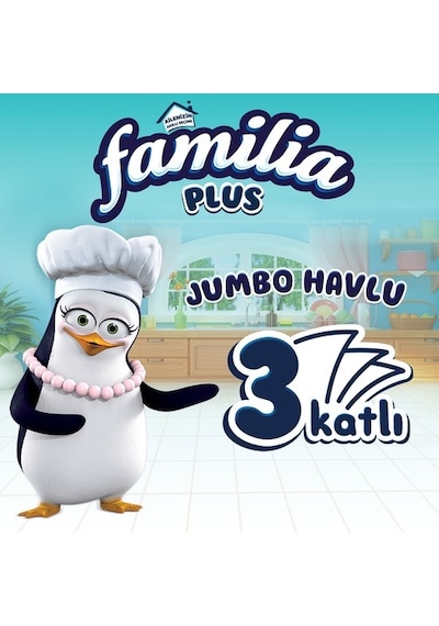 Plus Jumbo Havlu 1 3 Rulo 6 Adet