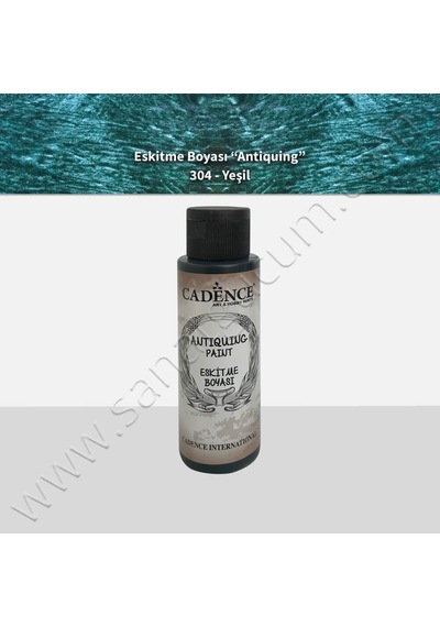 Cadence Eskitme Boyası 70 Ml. 304 Green Yeşil