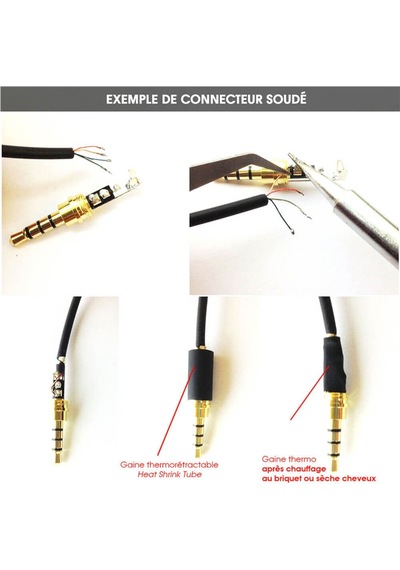 4 Pin Stereo Konnektör - Lehim Tipi - Vidalı Birleşme Gri (551664237)