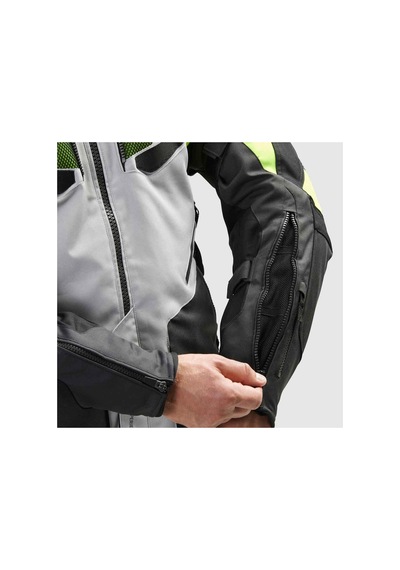 Rebelhorn Hiker Iv Lady Kadın Motosiklet Montu Siyah - Gri - Sarı