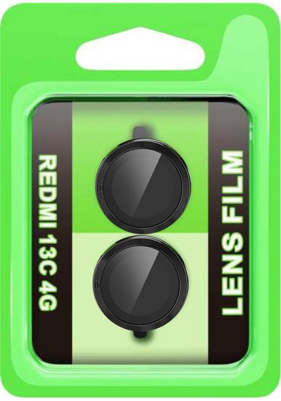 Gld-spt- Newface Xiaomi Redmi 13c Raze Metal Kamera Lens - Siyah