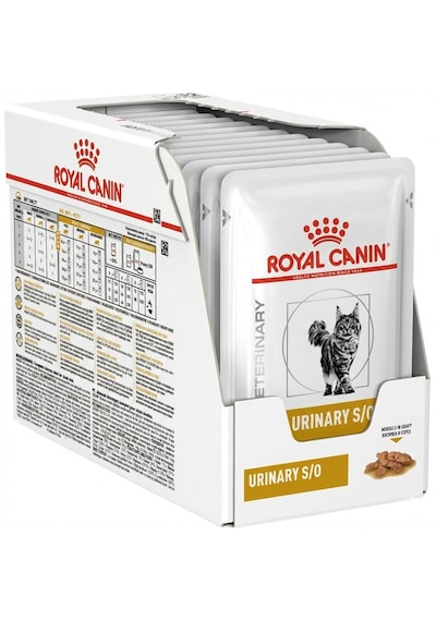 Royal Canin Urinary S/o Kedi Pouch Yaş Mama 12x85 Gr - İdrar Yolu Taşı Ve Sistit İçin Sulu Diyet