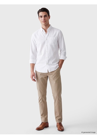 Lcw Vision Beyaz Regular Fit Oxford Erkek Gömlek