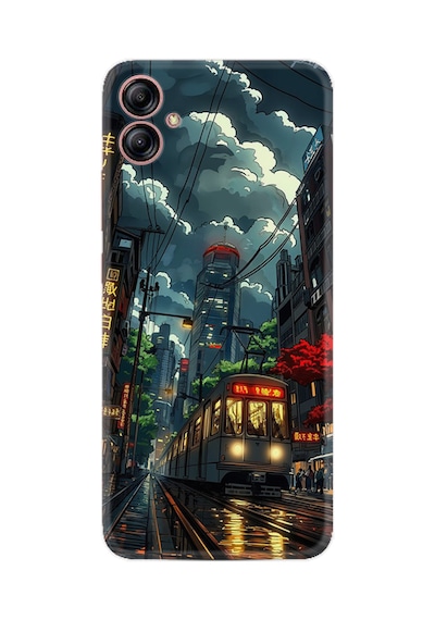 Samsung Samsung Galaxy Uyumlu A04e Kılıf Boutique Baskılı Resimli Train Pcode -049