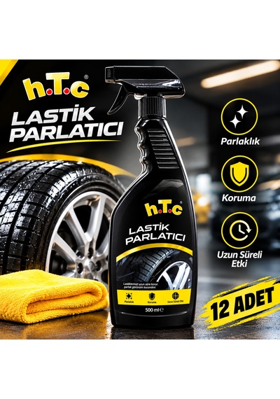 12'li Lastik Ve Tampon Parlatıcı 500 Ml