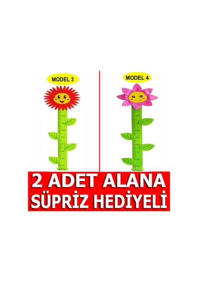 Boy Ölçer Sticker Zürafa Aslan Kuş Ayıcık Büyüme Tablosu Cetveli (283263921)