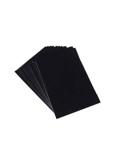 A4 Boy Keçe 10 Lu 1 Paket. - Siyah