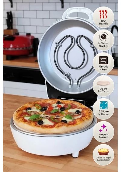 Dr.maya Multi 1200 W Taş Fırın Lahmacun Makinesi
