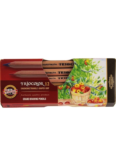 Kohınoor Set Of Jumbo Trıangular Kuruboya Kalemı 12Lı 3152
