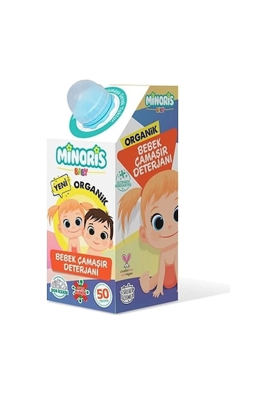 Minoris Baby Organik  Bebek Çamaşır Deterjanı 1000ml