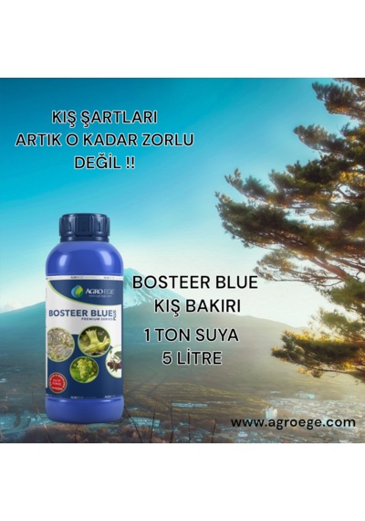 Agroege Kış Bakırı Bosteer Blue Kükürt + Bakır 1 LT